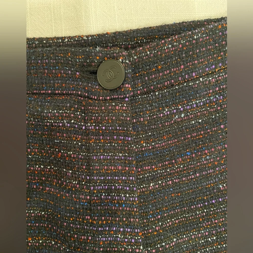 STUNNING, RARE CHANEL High-Waisted Wide-Leg Trousers